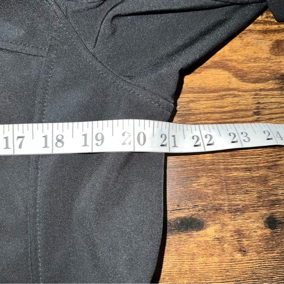 Vuarnet Women's Size 14 Black Pink Long Jacket Coat Fleece Lined Warm Outdoors - Picture 2 of 8